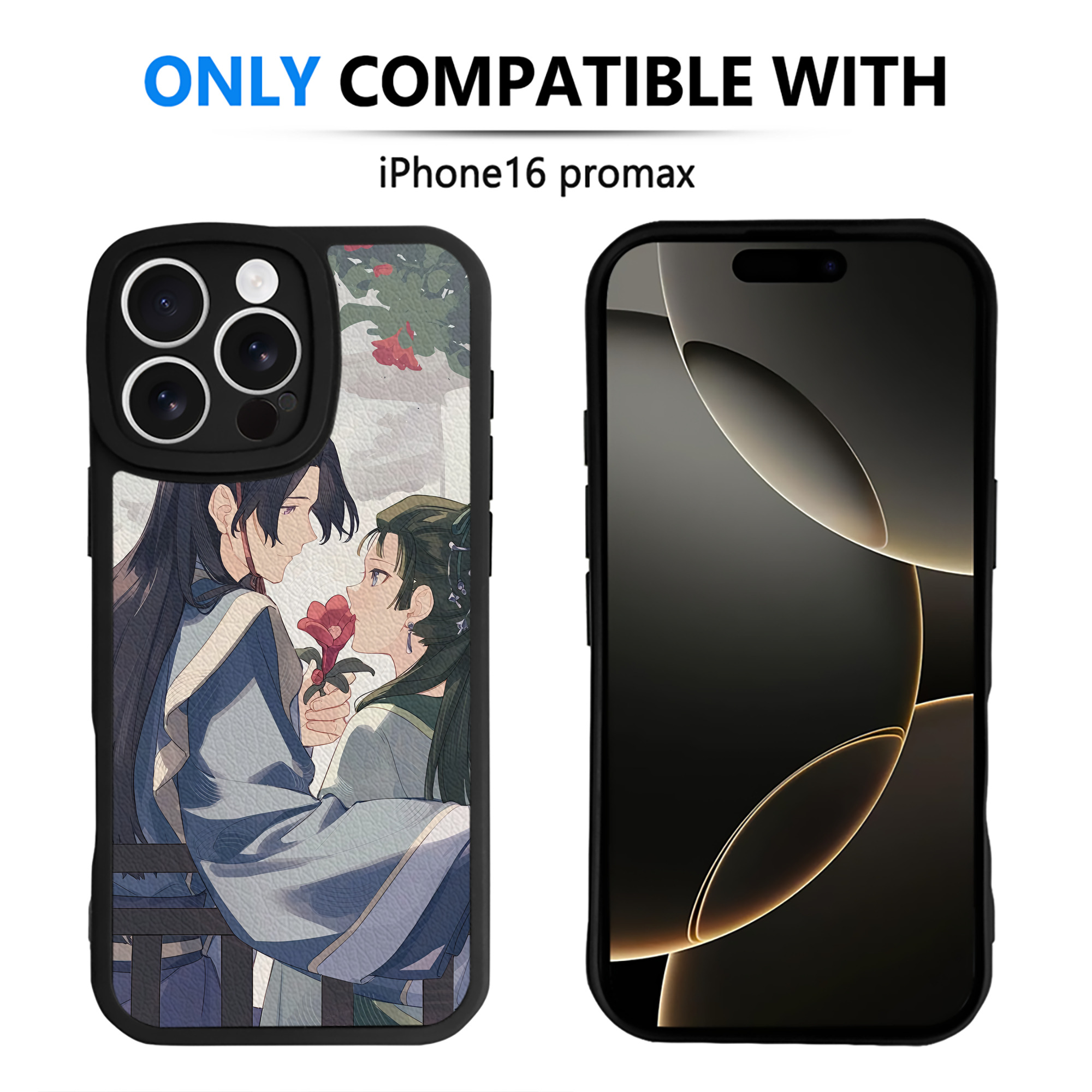 薬屋のひとりごと The Apothecary Diaries 【iPhone 16シリーズ対応】シリコンスマホケース（レザー調） 材質：シリコン